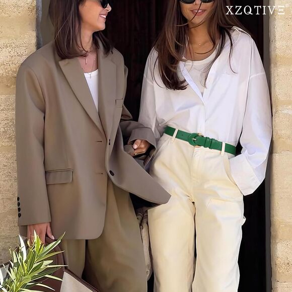 Women's Leather Belts For Jeans Dress Pants Black Brown Belts For Women Ladies✨ - Picture 3 of 6